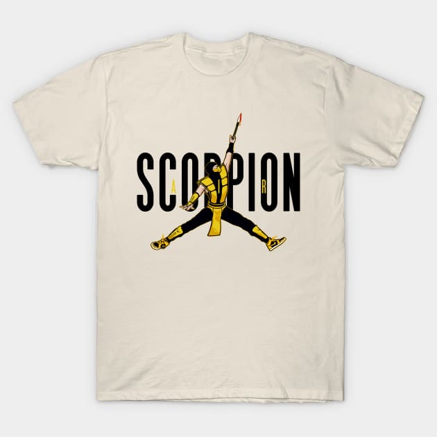 AIR SCORPION T-Shirt by cabelomaluco